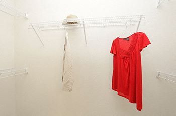 Huge walk-in closets